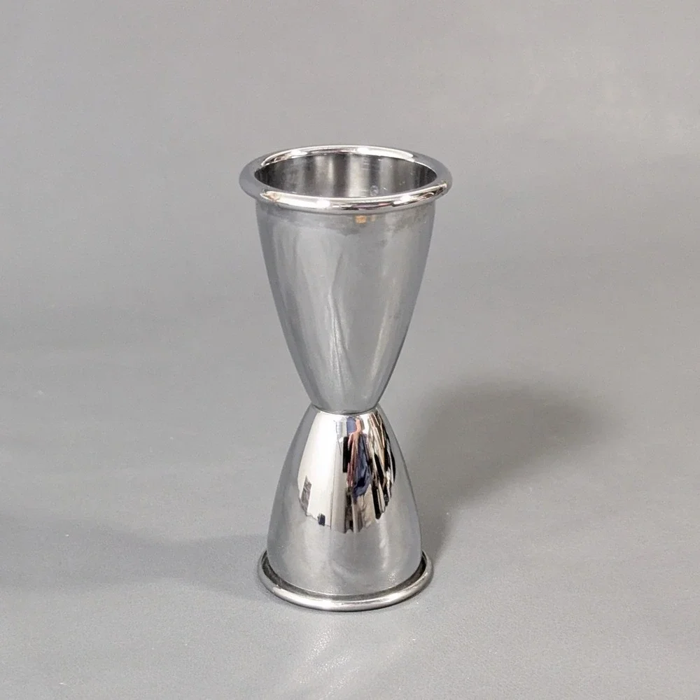 Stainless Steel Double Sided Cocktail Jigger Hourglass Bar Measuring Tool